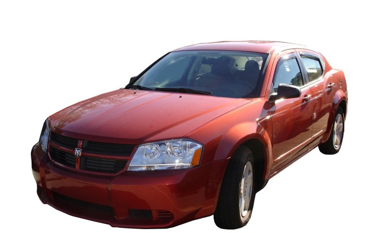 Load image into Gallery viewer, AVS 15-18 Hyundai Sonata Ventvisor In-Channel Front &amp; Rear Window Deflectors 4pc - Smoke
