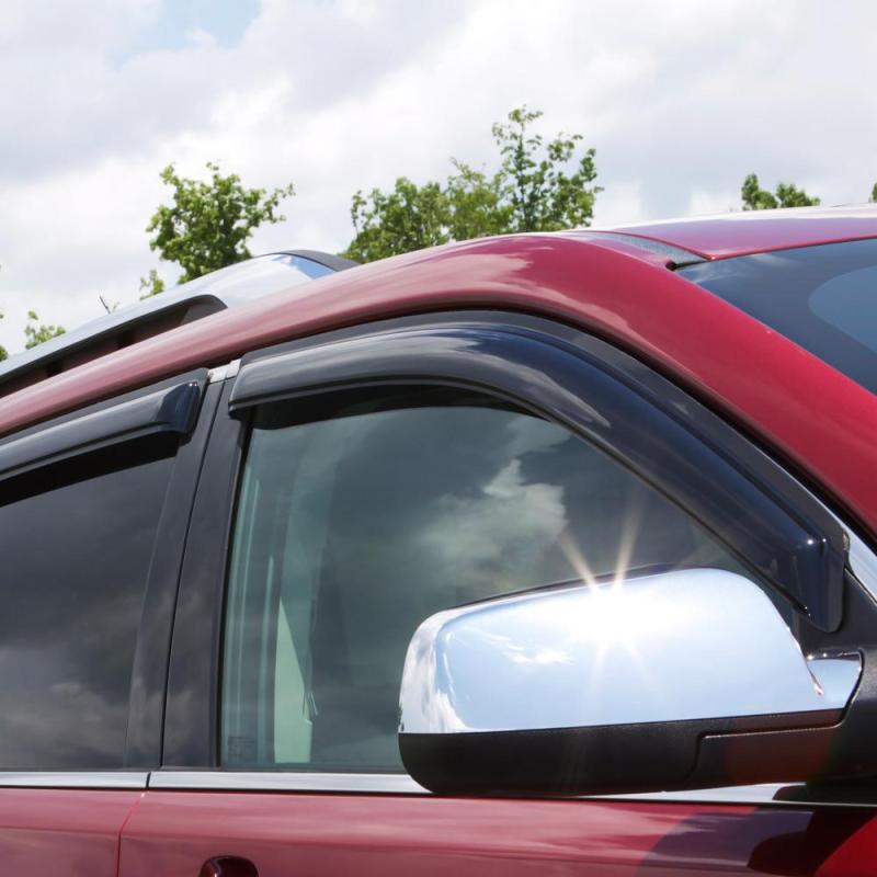 Load image into Gallery viewer, AVS 00-07 Ford Focus ZX4 Ventvisor Outside Mount Window Deflectors 4pc - Smoke
