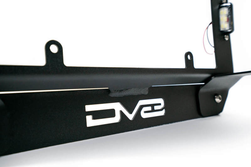 Load image into Gallery viewer, DV8 Offroad 18-22 Jeep Wrangler JL Spare Tire Delete Kit w/Light Mounts
