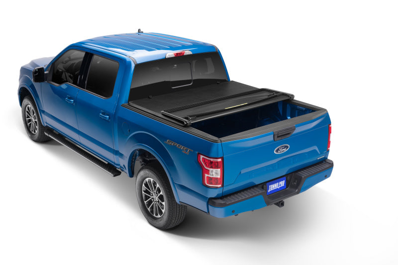 Load image into Gallery viewer, Tonno Pro 2021 Ford F-150 5.5ft Soft Fold Tonno Fold Tri-Fold Tonneau Cover
