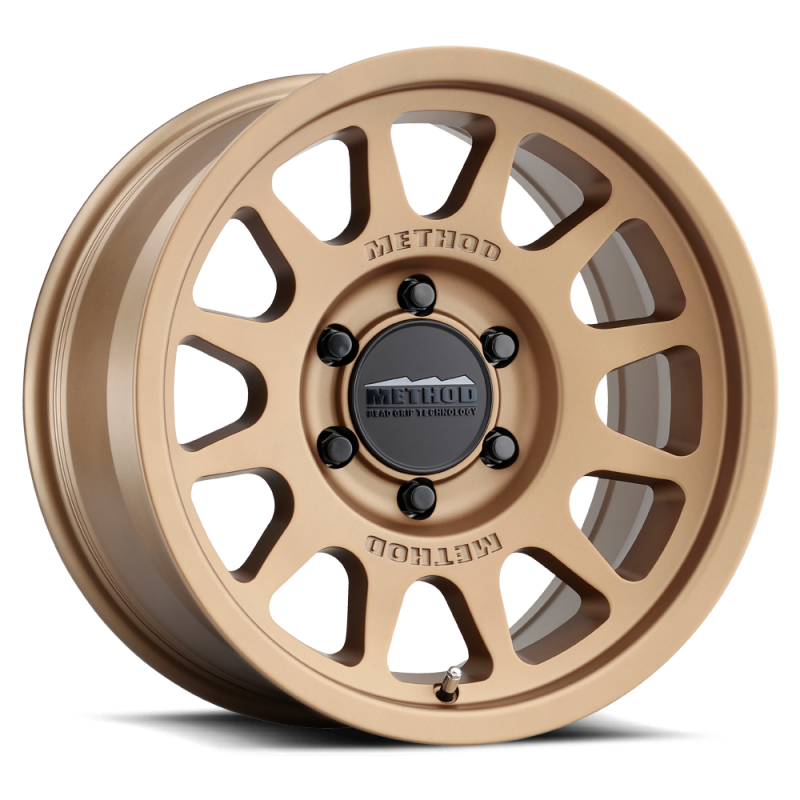 Load image into Gallery viewer, Method MR703 16x8 0mm Offset 6x5.5 106.25mm CB Method Bronze Wheel
