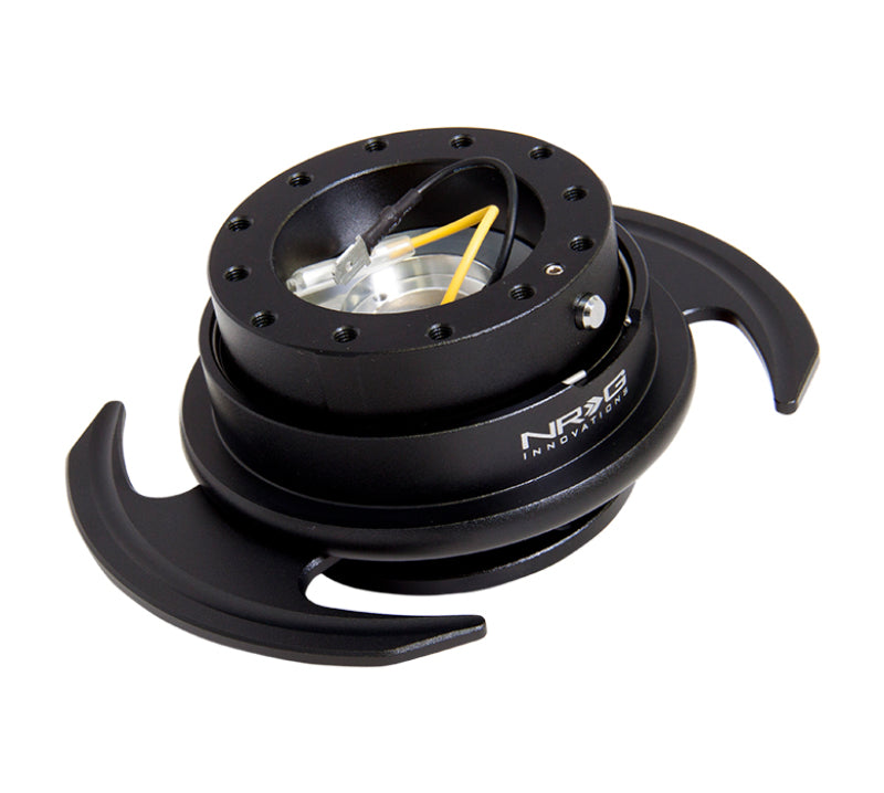 Load image into Gallery viewer, NRG Quick Release Kit Gen 3.0 - Black Body / Black Ring w/Handles
