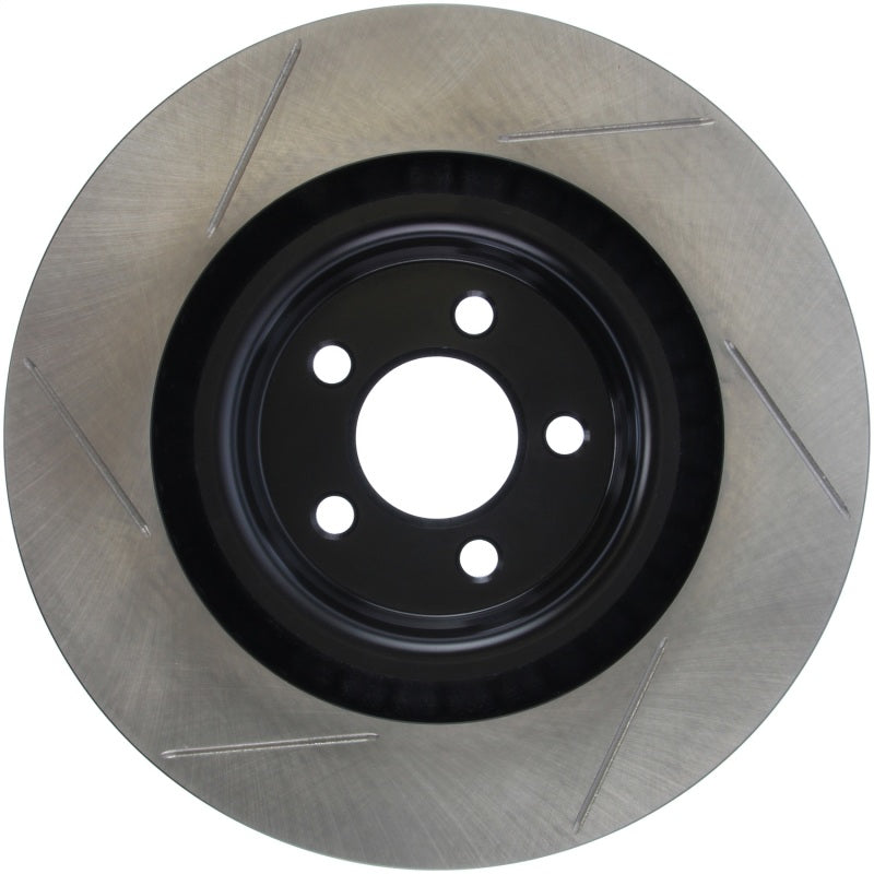 Load image into Gallery viewer, StopTech Power Slot 06-07 Chrysler SRT-8 Front Left Slotted Rotor
