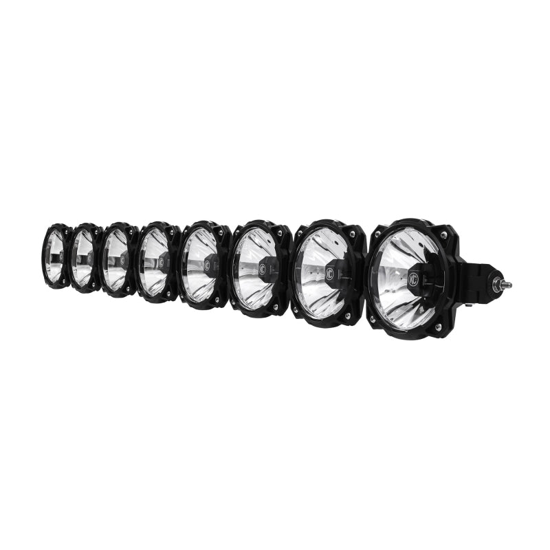 Load image into Gallery viewer, KC HiLiTES Universal 50in. Pro6 Gravity LED 8-Light 160w Combo Beam Light Bar (No Mount)

