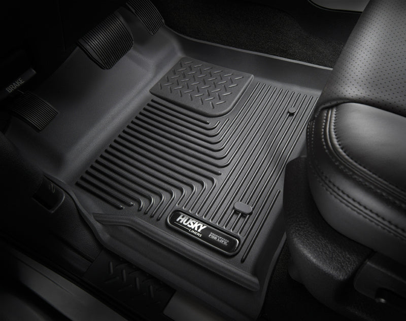 Load image into Gallery viewer, Husky Liners 2017 Ford F250 Crew Cab Vinyl X-Act Contour Black Floor Liners

