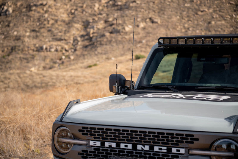 Load image into Gallery viewer, DV8 Offroad 2021 Ford Bronco A Pillar Dual Light Pod Drop Mounts
