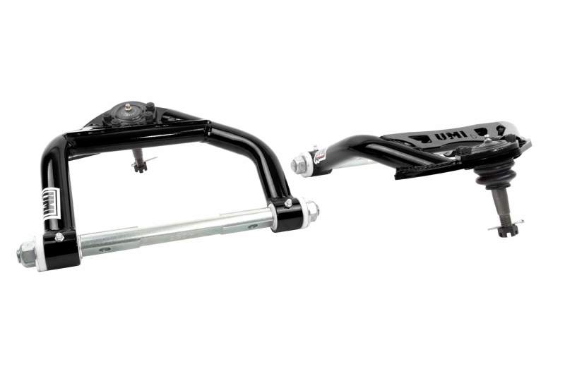 Load image into Gallery viewer, UMI Performance 64-72 GM A-Body Tubular Upper &amp; Lower Front A-Arm Kit - Black
