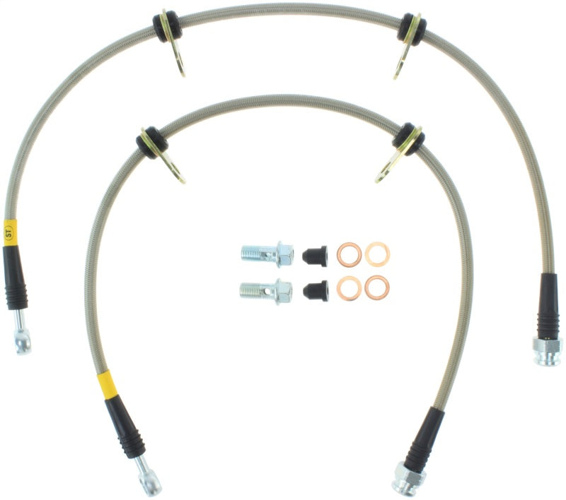 Load image into Gallery viewer, StopTech 91-05 Acura NSX Front SS Brake Lines
