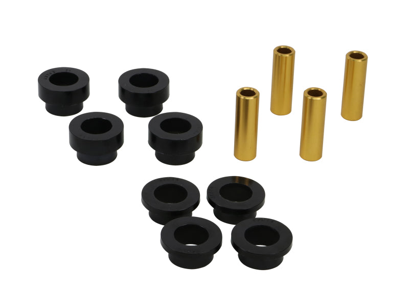 Load image into Gallery viewer, Whiteline 07+ Nissan Skylkine R35 GT-R AWD Front Camber Adj Kit-Upper C/Arm Bushes
