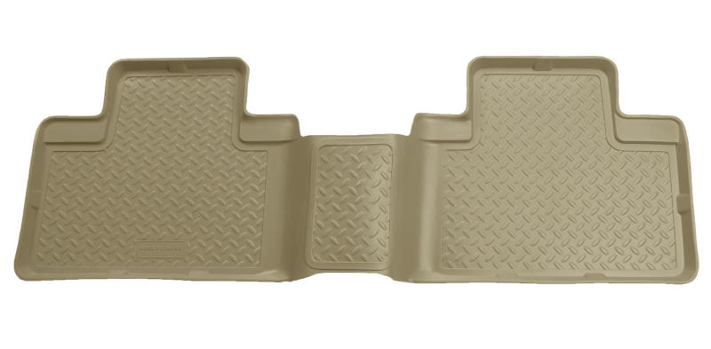 Load image into Gallery viewer, Husky Liners 00-05 Ford Excursion Classic Style 2nd Row Tan Floor Liners
