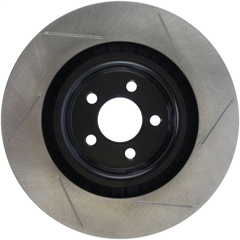 Load image into Gallery viewer, StopTech Power Slot 06-07 Chrysler SRT-8 Front Right Slotted Rotor
