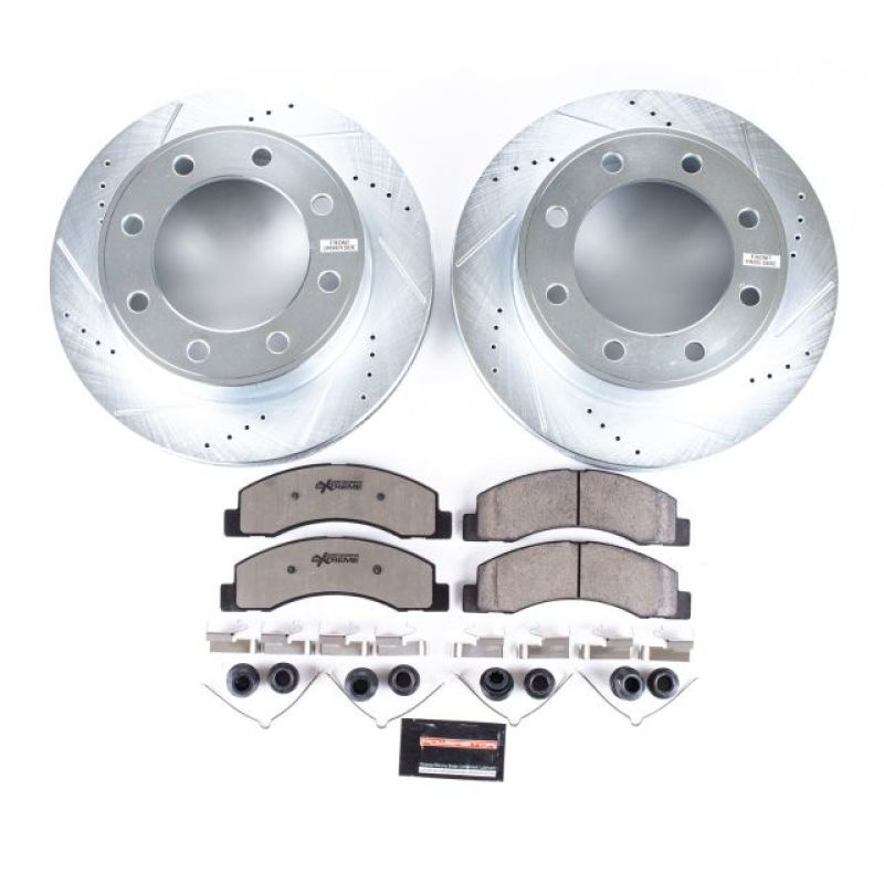 Load image into Gallery viewer, Power Stop 00-05 Ford Excursion Front Z36 Truck &amp; Tow Brake Kit
