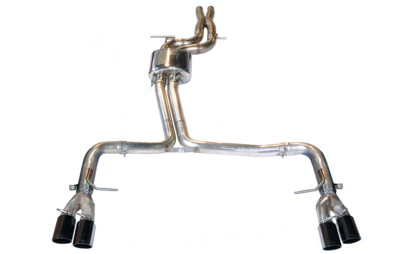 Load image into Gallery viewer, AWE Tuning Audi B8.5 S5 3.0T Track Edition Exhaust - Diamond Black Tips (102mm)
