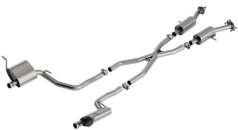 Load image into Gallery viewer, Borla 14-20 Jeep Grand Cherokee High Altitude/Summit 3.6L V6 2/4WD 2.25in S-Type Cat-back
