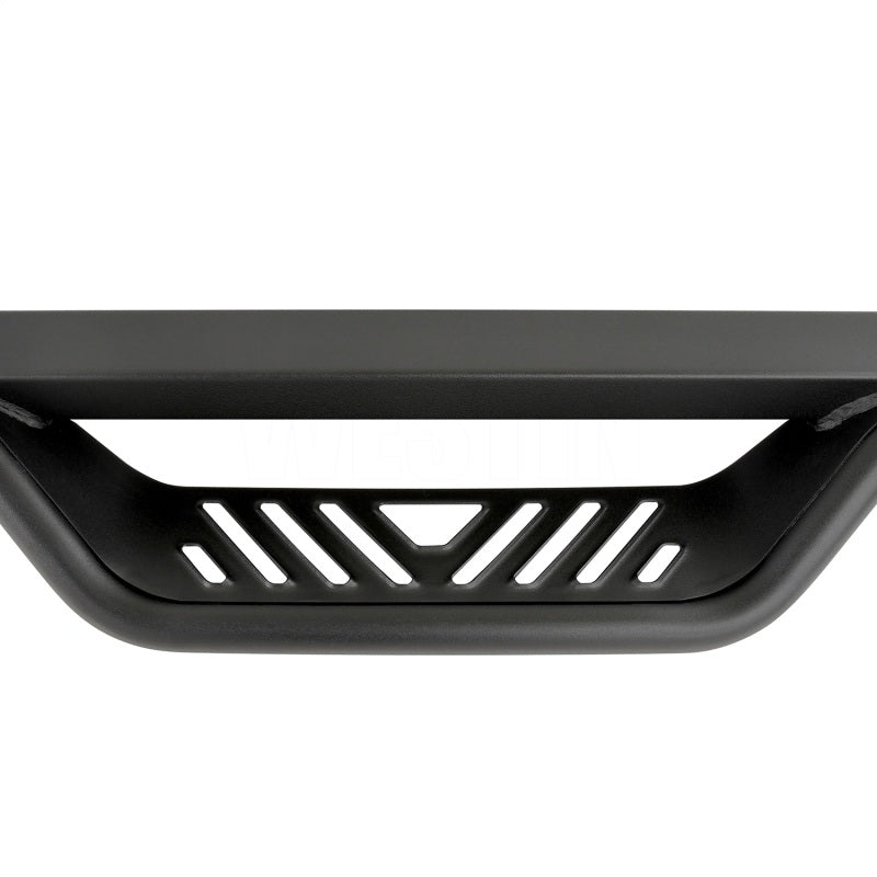 Load image into Gallery viewer, Westin 05-22 Toyota Tacoma Double Cab Outlaw Drop Nerf Step Bars - Black
