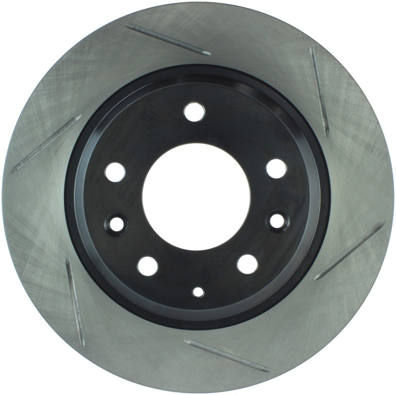 Load image into Gallery viewer, StopTech Power Slot Mazda Mazda6 Slotted Left Rear Rotor
