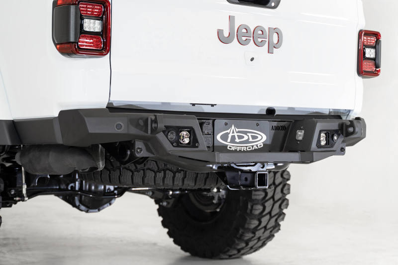 Load image into Gallery viewer, Addictive Desert Designs 2020 Jeep Gladiator JT Stealth Fighter Rear Bumper
