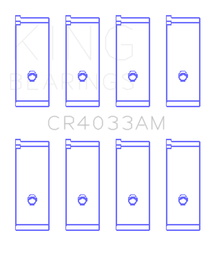 Load image into Gallery viewer, King Acura SOHC 16 Valve / Honda SOHC 16 Valve/DOHC 16 Valve (Size STD) Rod Bearing Set
