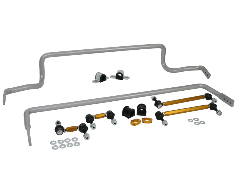 Load image into Gallery viewer, Whiteline 08-17 Mitsubishi Lancer Front &amp; Rear Sway Bar Kit
