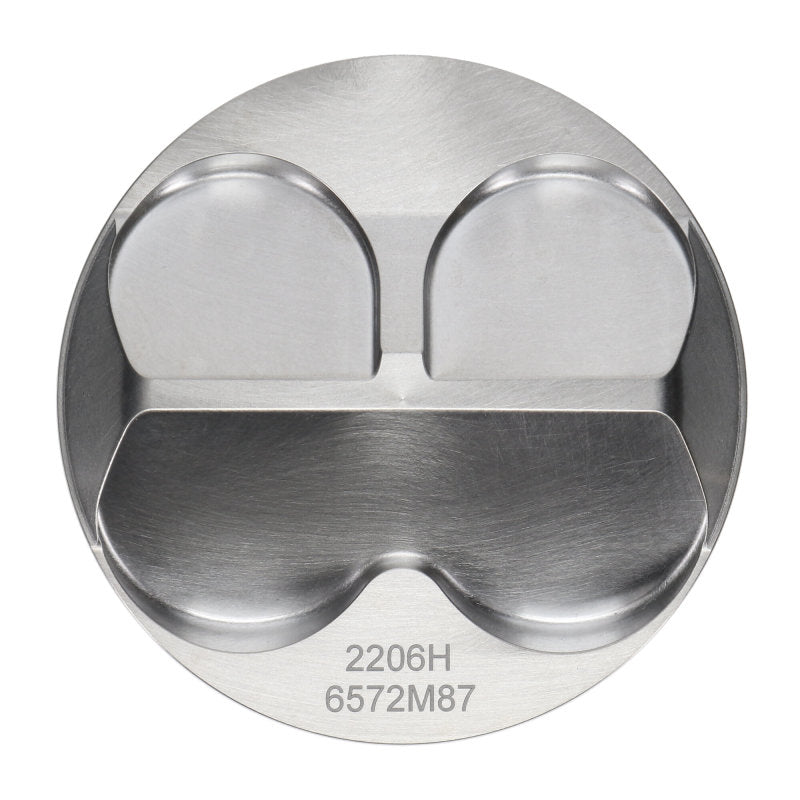 Load image into Gallery viewer, Wiseco Honda 4v DOME +6.5cc STRUTTED 87MM Piston Shelf Stock Kit
