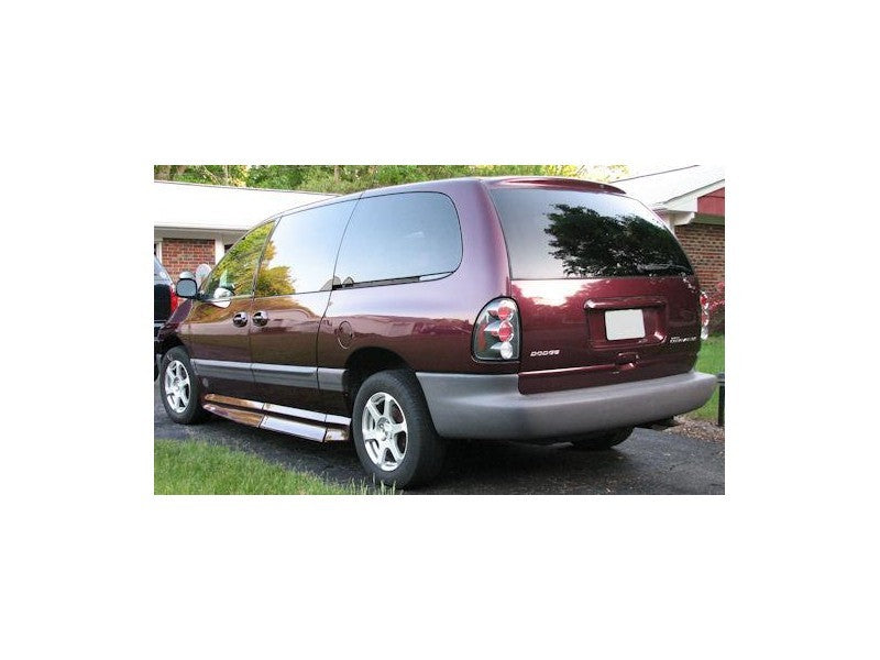Load image into Gallery viewer, Spyder Dodge Caravan/Grand Caravan 01-07 Euro Style Tail Lights Black ALT-YD-DC01-BK
