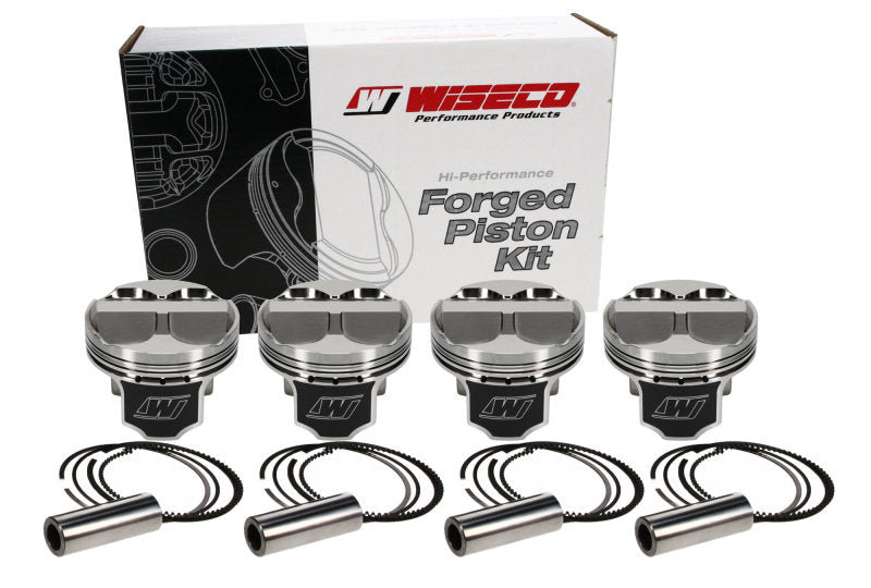Load image into Gallery viewer, Wiseco Acura 4v Domed +8cc STRUTTED 87.50MM Piston Kit
