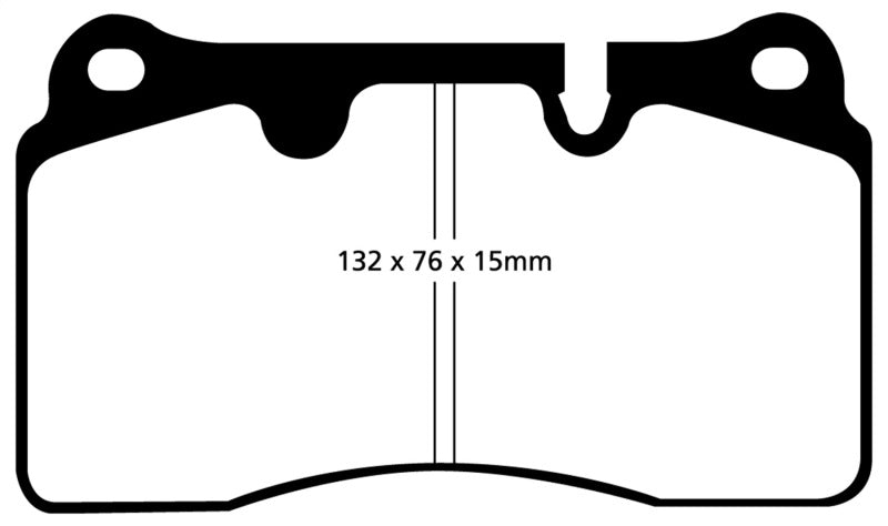 Load image into Gallery viewer, EBC 04-12 Aston Martin DB9 5.9 Redstuff Front Brake Pads
