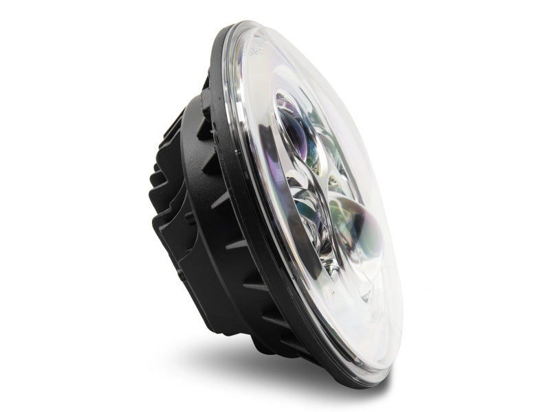 Load image into Gallery viewer, Raxiom 97-18 Jeep Wrangler TJ/JK Axial Series LED Daymaker Headlights- Chrome Housing (Clear Lens)
