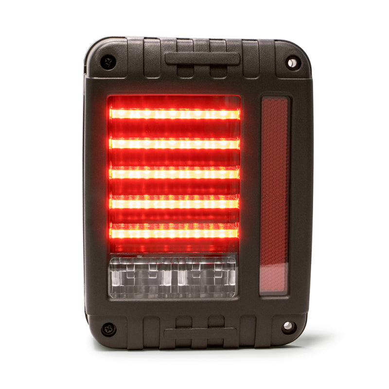 Load image into Gallery viewer, DV8 Offroad 07-18 Jeep Wrangler JK Horizontal LED Tail Light
