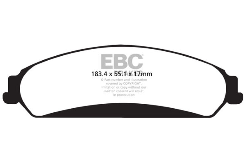 Load image into Gallery viewer, EBC 11+ Chrysler 300C 5.7 Redstuff Front Brake Pads
