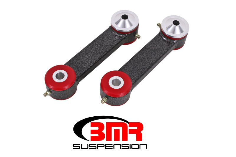Load image into Gallery viewer, BMR 15-17 S550 Mustang Rear Lower Control Arms Vertical Link (Polyurethane) - Black Hammertone
