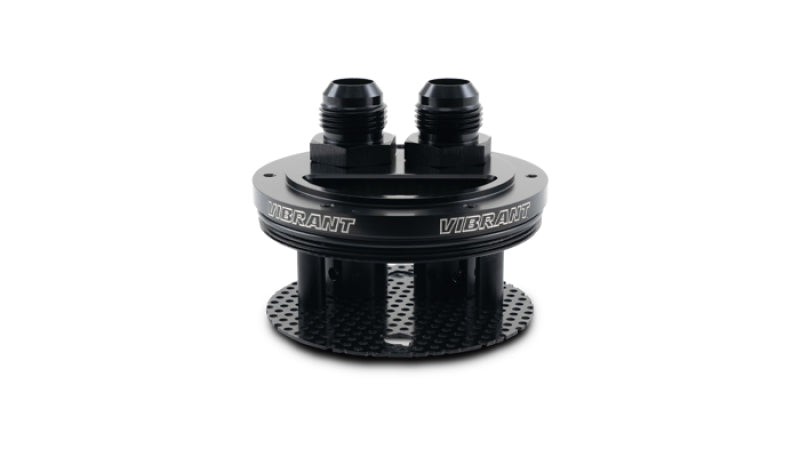 Load image into Gallery viewer, Vibrant 2-Port Catch Can Lid Assembly
