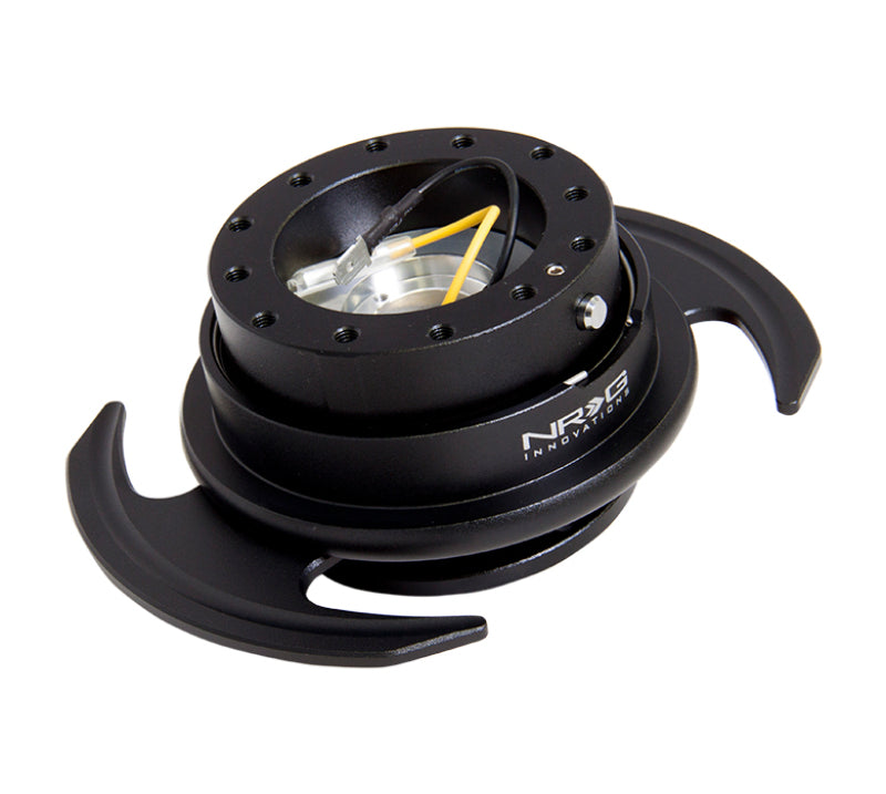 Load image into Gallery viewer, NRG Quick Release Kit Gen 3.0 - Black Body / Black Ring w/Handles
