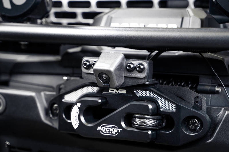 Load image into Gallery viewer, DV8 Offroad 21-23 Ford Bronco Front Camera Relocation Bracket
