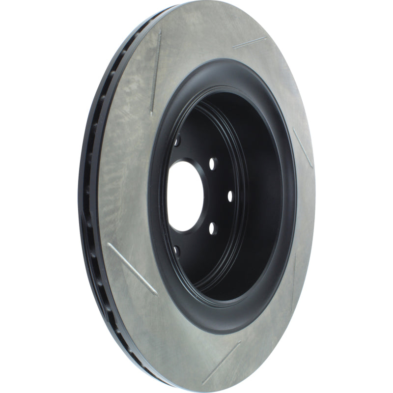 Load image into Gallery viewer, StopTech Power Slot 09 Infiniti FX50 5.0L-V8 Slotted Rear Left Rotor

