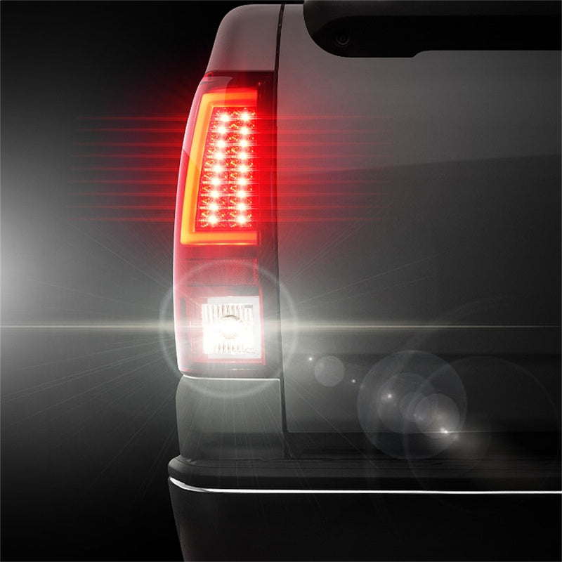 Load image into Gallery viewer, Spyder Chevy Silverado 1500/2500 03-06 Version 2 LED Tail Lights - Red Clear ALT-YD-CS03V2-LED-RC
