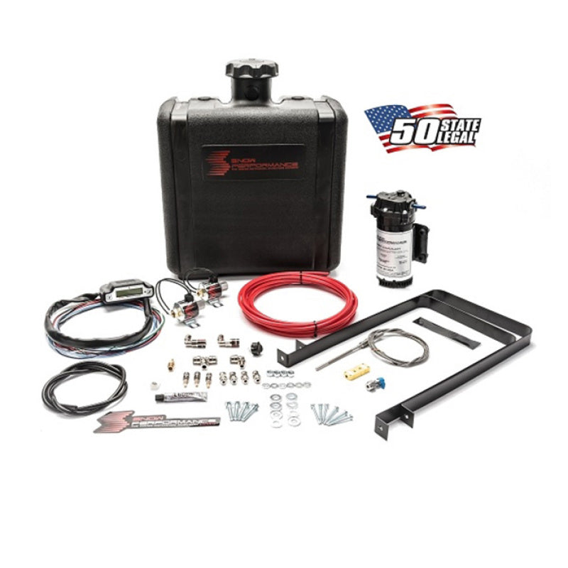 Load image into Gallery viewer, Snow Performance Stg 3 Boost Cooler Water Injection Kit TD (Red Hi-Temp Tubing and Quick Fittings)
