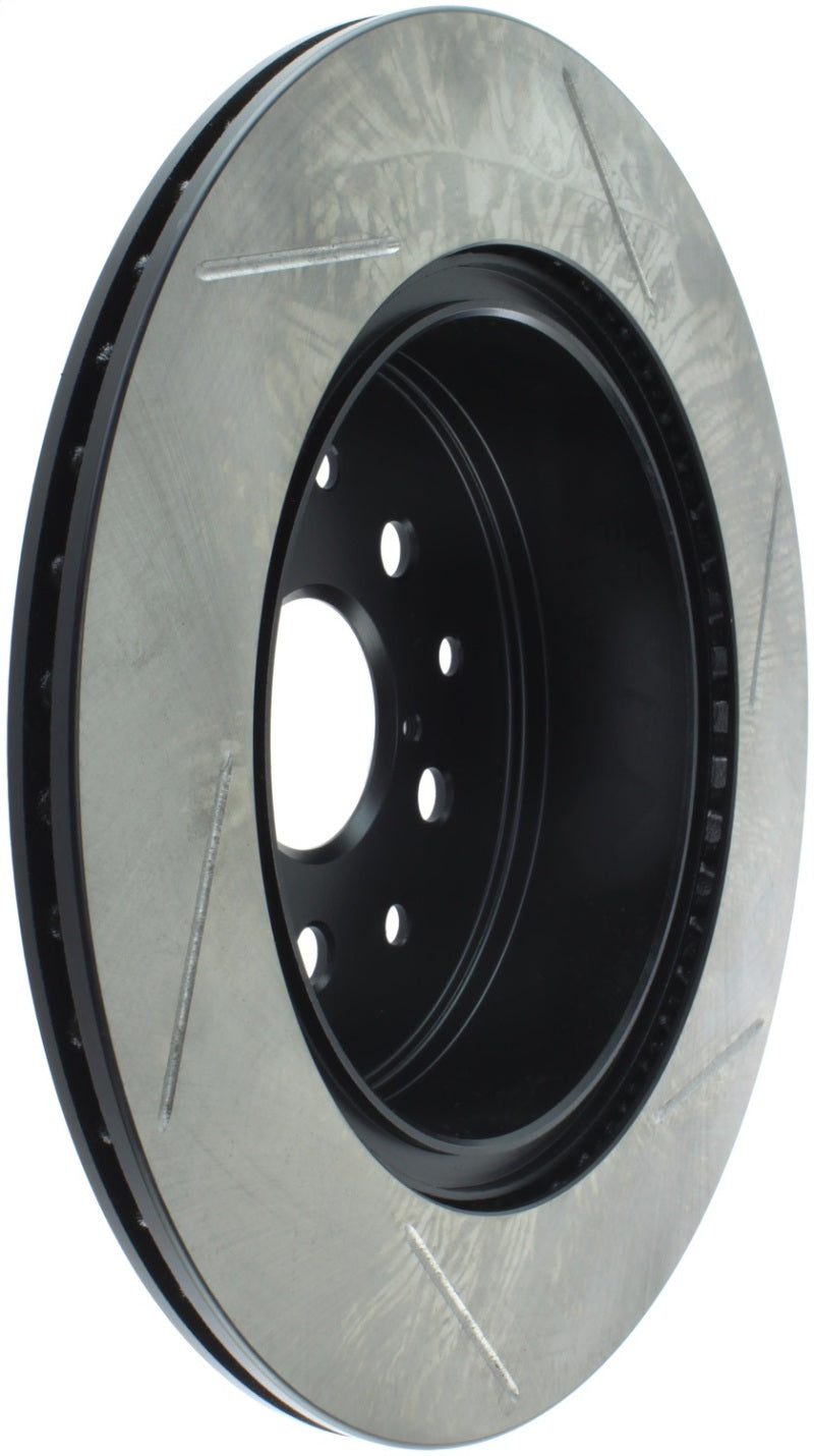 Load image into Gallery viewer, StopTech Power Slot 5/93-98 Supra Turbo Rear Right SportStop Slotted Rotor
