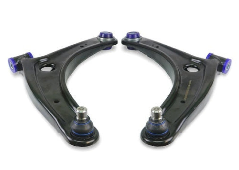 Load image into Gallery viewer, SuperPro 2008 Mitsubishi Lancer GTS Front Lower Control Arm Set w/ Bushings
