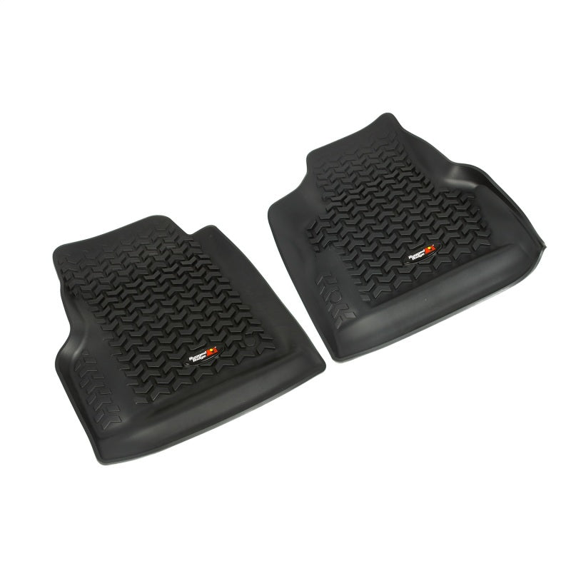 Load image into Gallery viewer, Rugged Ridge Floor Liner Front Black 1997-2006 Jeep Wrangler TJ / LJ
