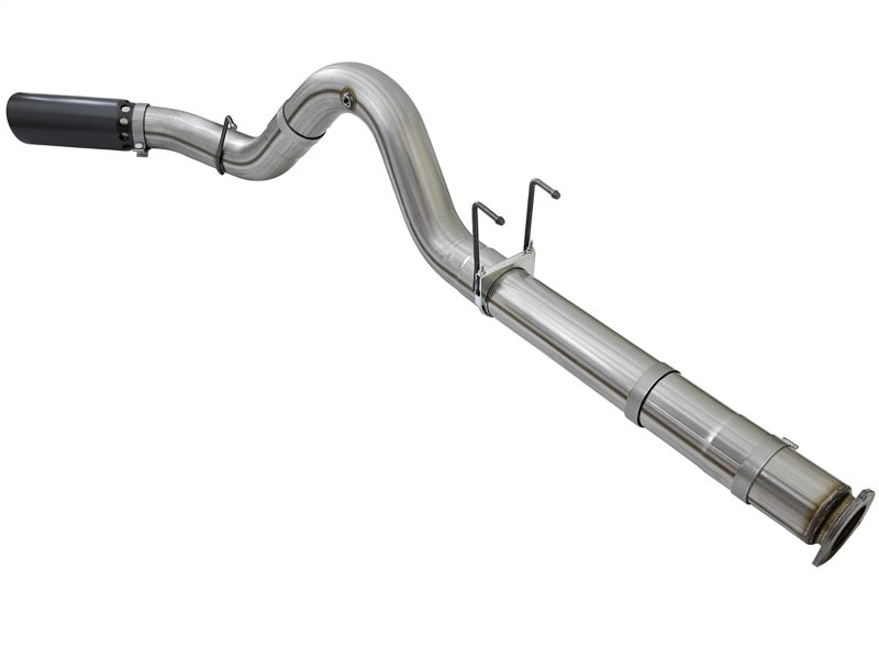 Load image into Gallery viewer, aFe Large Bore-HD 5in DPF Back 409 SS Exhaust System w/Black Tip 2017 Ford Diesel Trucks V8 6.7L(td)
