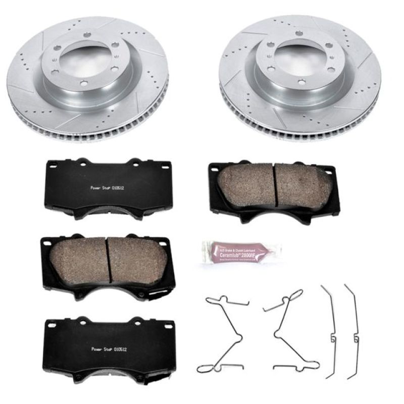 Load image into Gallery viewer, Power Stop 10-19 Lexus GX460 Front Z23 Evolution Sport Brake Kit
