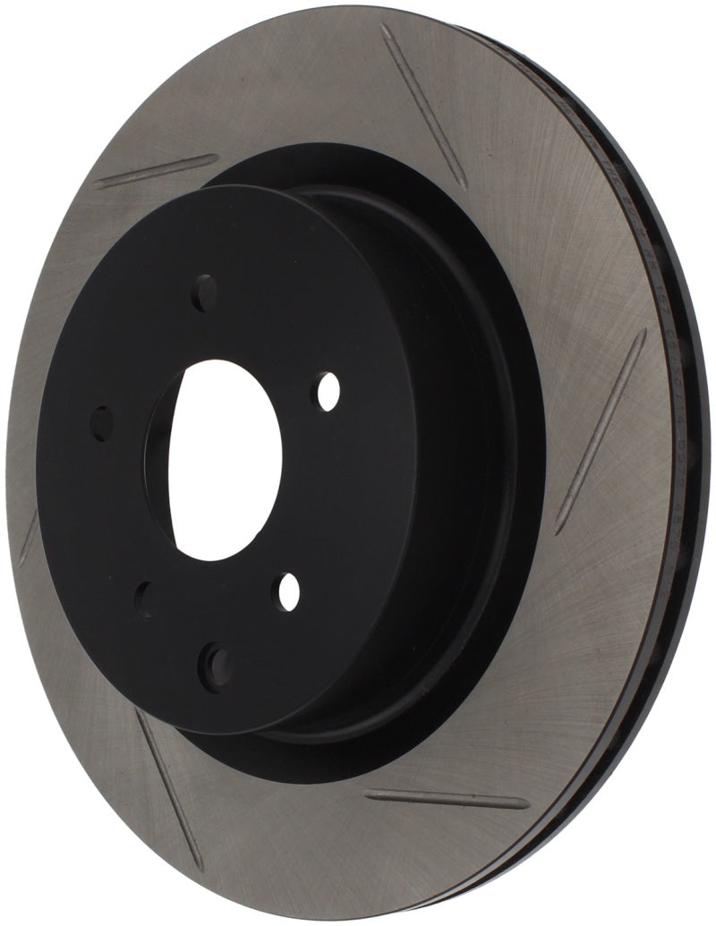 Load image into Gallery viewer, StopTech Power Slot 03-07 350z/ 03-04 G35 w/ Brembo SportStop Slotted Rear Left Rotor
