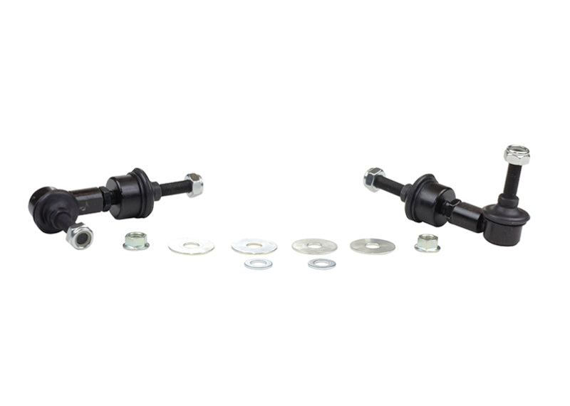Load image into Gallery viewer, Whiteline 5/05+ Ford Focus / 04+ Mazda 3 BK Rear Swaybar Link Kit H/Duty Adj Steel Ball
