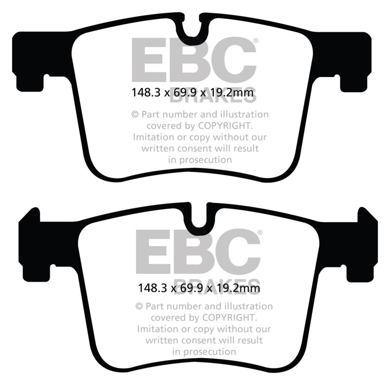 Load image into Gallery viewer, EBC 11+ BMW X3 2.0 Turbo (F25) Redstuff Front Brake Pads
