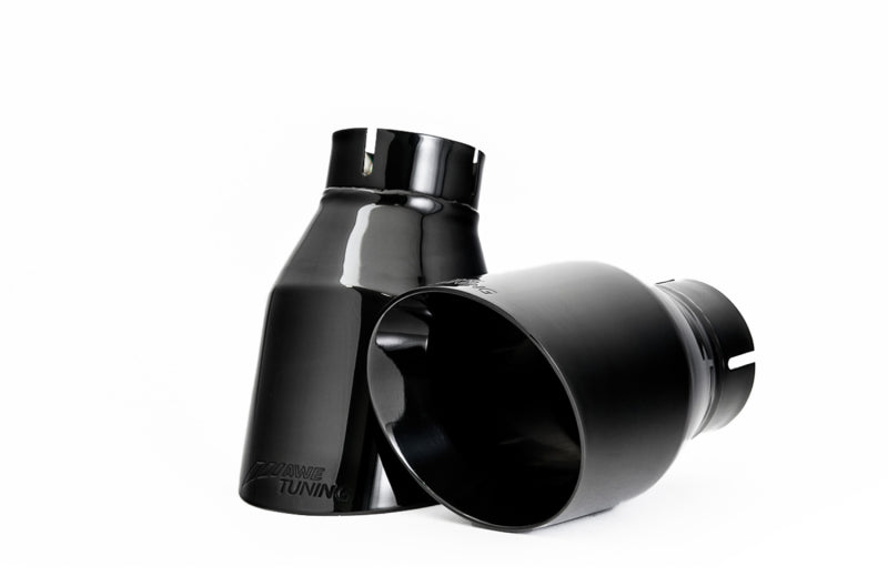Load image into Gallery viewer, AWE Tuning VW MK7 GTI Touring Edition Exhaust - Diamond Black Tips
