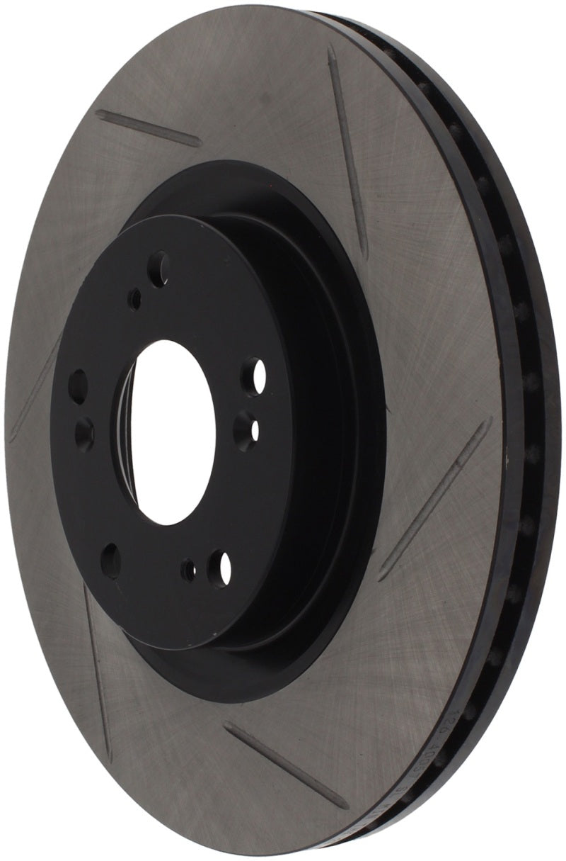 Load image into Gallery viewer, StopTech Power Slot Slotted 06-08 Honda Civic Si Front Left Rotor
