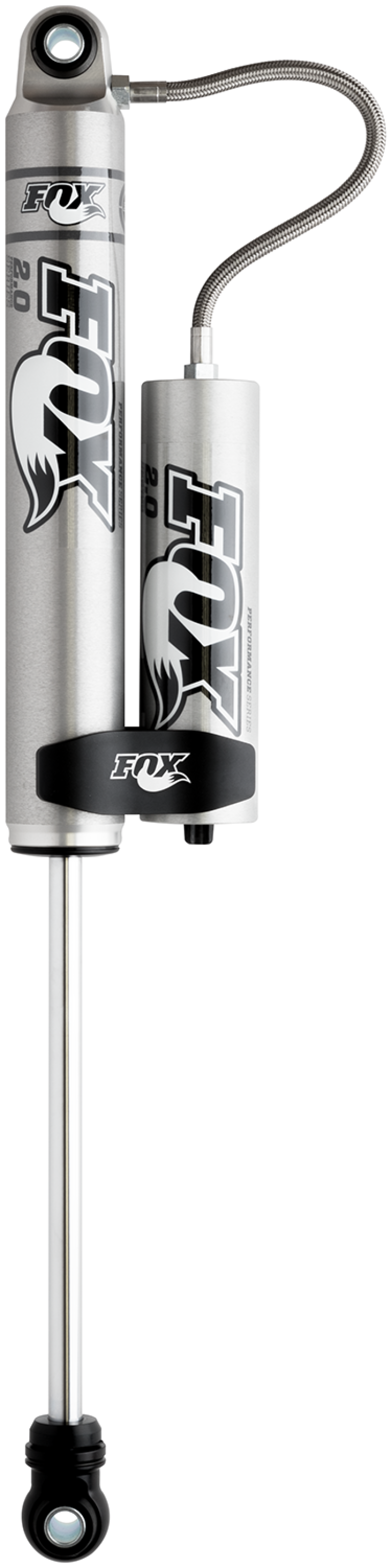 Load image into Gallery viewer, Fox 99+ Chevy HD 2.0 Performance Series 12.1in. Smooth Body Remote Res. Rear Shock / 4-6in. Lift
