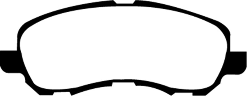 Load image into Gallery viewer, EBC 11-14 Chrysler 200 2.4 Yellowstuff Front Brake Pads
