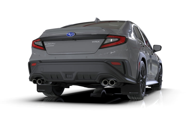 Load image into Gallery viewer, Rally Armor 2022 Subaru WRX Black UR Mud Flap w/ Dark Grey Logo
